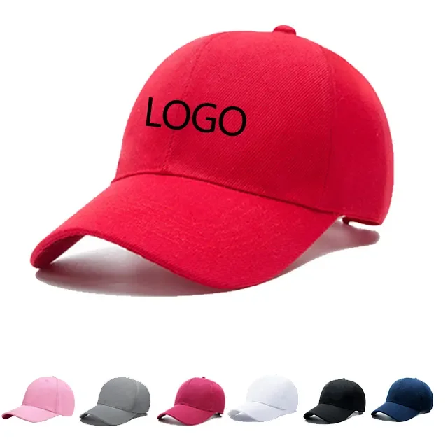 OEM Customized Made Dad Hats Custom 3D Embroidery Logo Adult Golf Mens Cap 6 Panel Unisex Sport Casual Cap Custom Baseball CapPo
