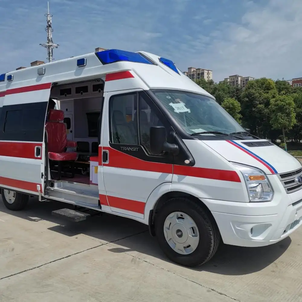 
SYP SH3500 New Condition Petrol ICU Transit Medical Clinic Emergence Vehicles Electric Ambulance Car 