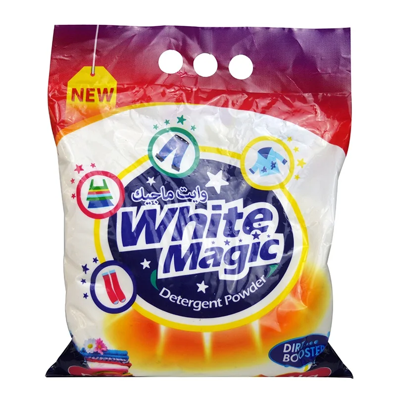 Wholesale vegan White magic 1kg laundry detergent natural fragrance free Washing powder for Bleached clothes