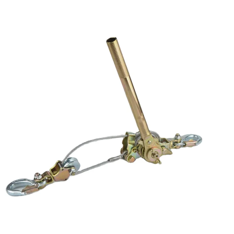 Top Quality PAT SL 1 ton Japanese type Hand Ratchet Puller Wire Rope Electrical Cable Puller Wire Tensioning Tool