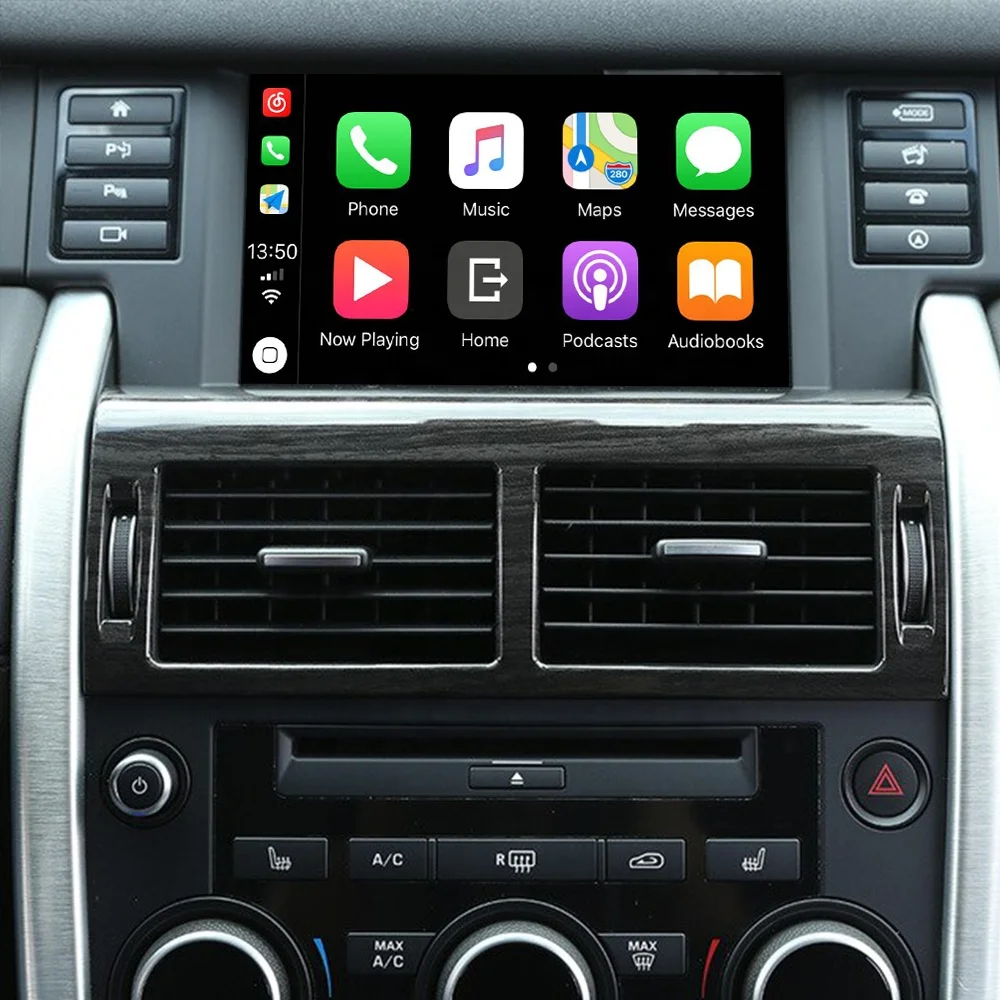 Exploter LVDS RGB Wireless CarPlay Android auto interface for Jaguar F-Type Land rover Harman 8 inch Head Unit