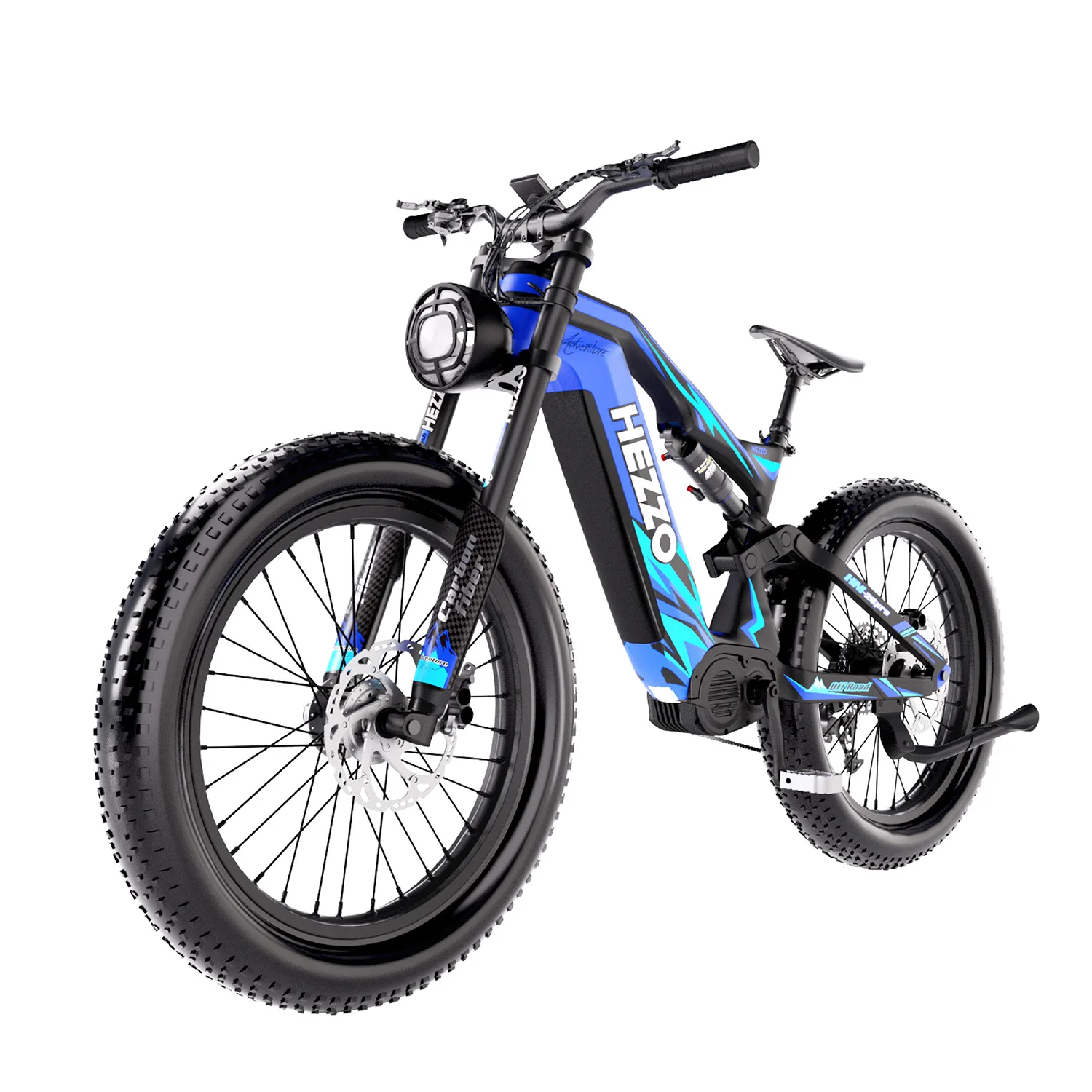 Carbon fiber electric bicycle eight sided assist model mountain bike  off-road racing manufacturer for sale