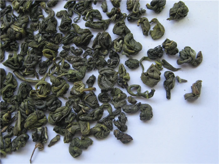 Chinese tea gunpower green tea OEM brand organic biogenic chinese green tea