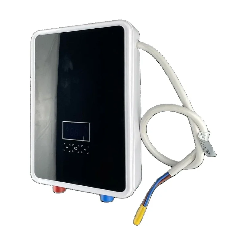 Touch Screen 220v 3.5-5.5kw Portable Low Power for hot bath shower & kitchen under sink electric water heater electric geyser