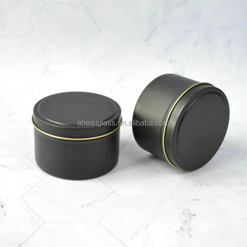 30g 50g 100g Screw /Slip Top Metal Containers Aluminum Jar Tin Can With Lids