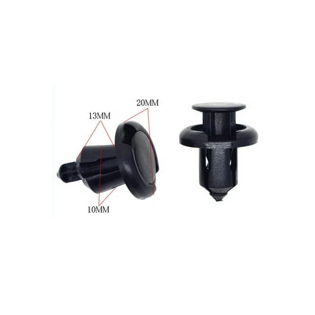 91503-SZ3-003 нажимной нейлоновый бампер уширитель крыла пластиковые зажимы заклепки зажимы