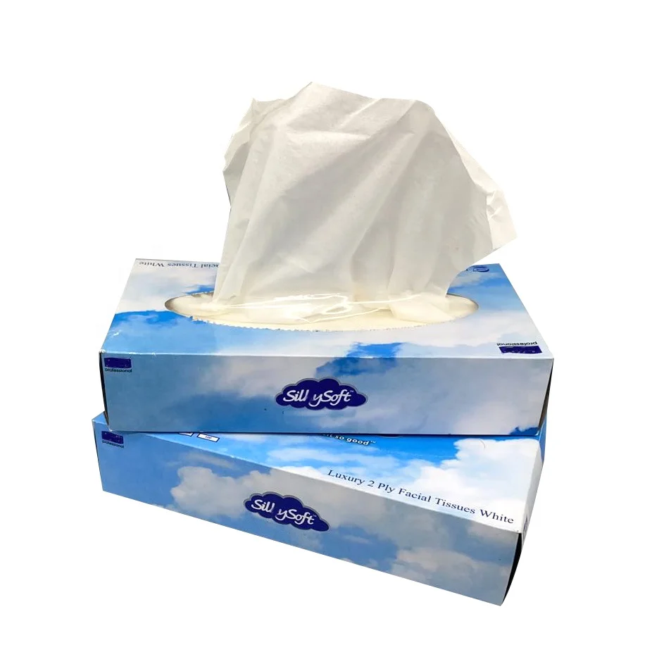 Promotional Big Quantity 2Ply 3Ply Box Facial Tissue