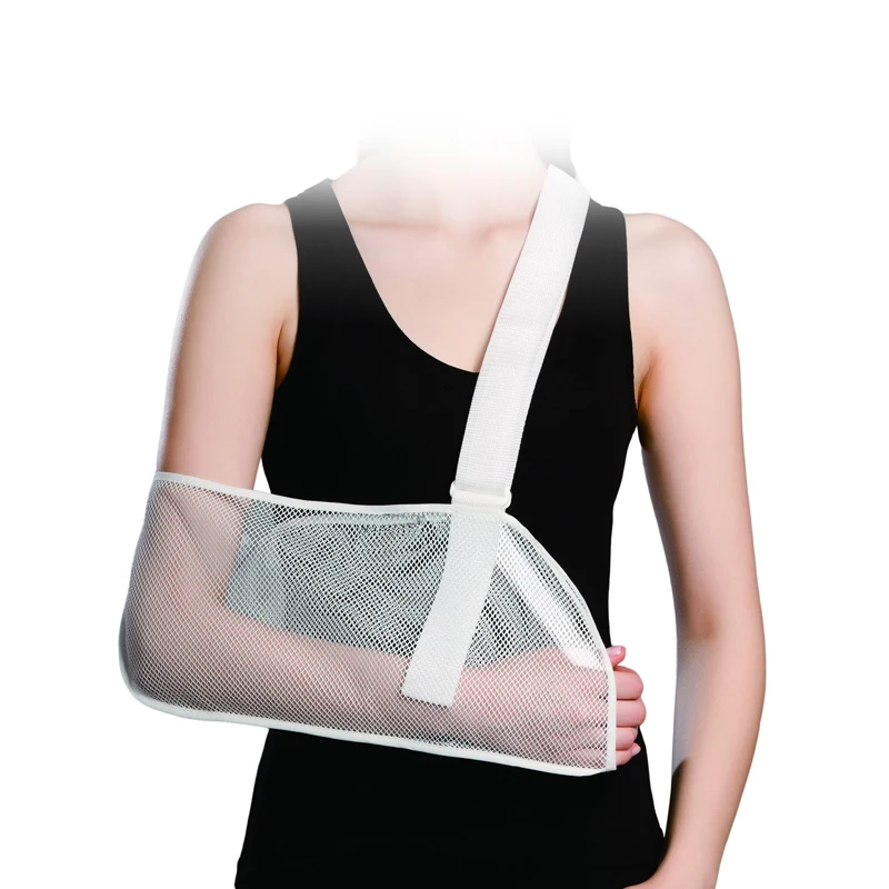 Orthopedic Adjustable Mesh Shoulder Sling Breathable Arm Sling for Injury Recovery