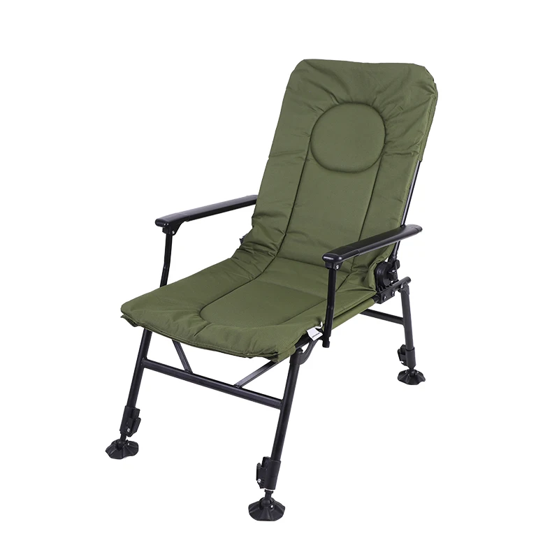 High Quality Outdoor Carp Fishing Chair Camping Recliner Chair With Adjustable Legs