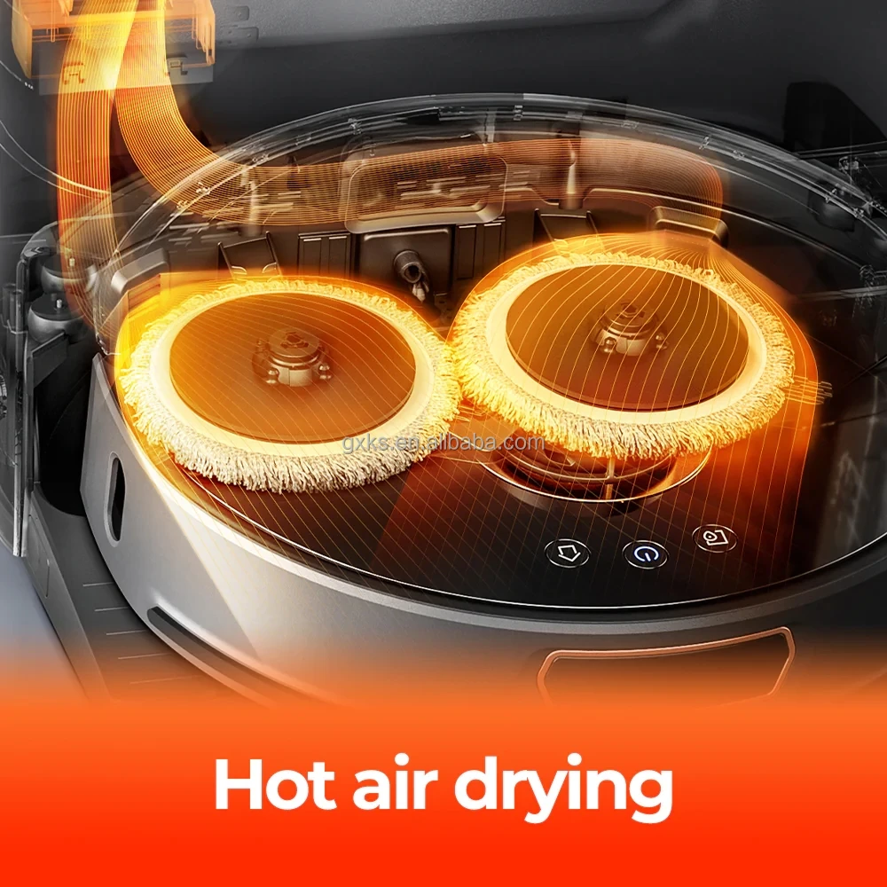 UWANT U200 5000Pa Suction Smart Cordless Wet and Dry Cleaning Robot Aspirateur Aspiradora Vacuum Cleaner Mop