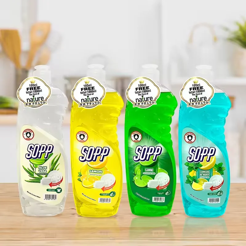 Private Label Kitchen Detergent Highly Concentrated Dish Detergent Liquid Detergent for Automatic Washing Machine