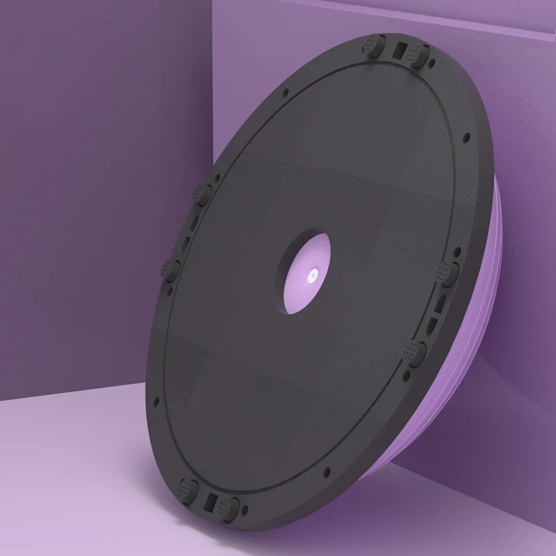 Home Gym Workout Use Strong Load Bearing 23 Inch Pilates Gym Ball Thickened Wavy Anti Slip Surface Balance Trainer Half Ball