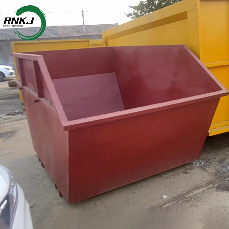 RNKJ Special customization 20 Yards  Iron Waste Containers Metal Scrap Containers Skip Bins