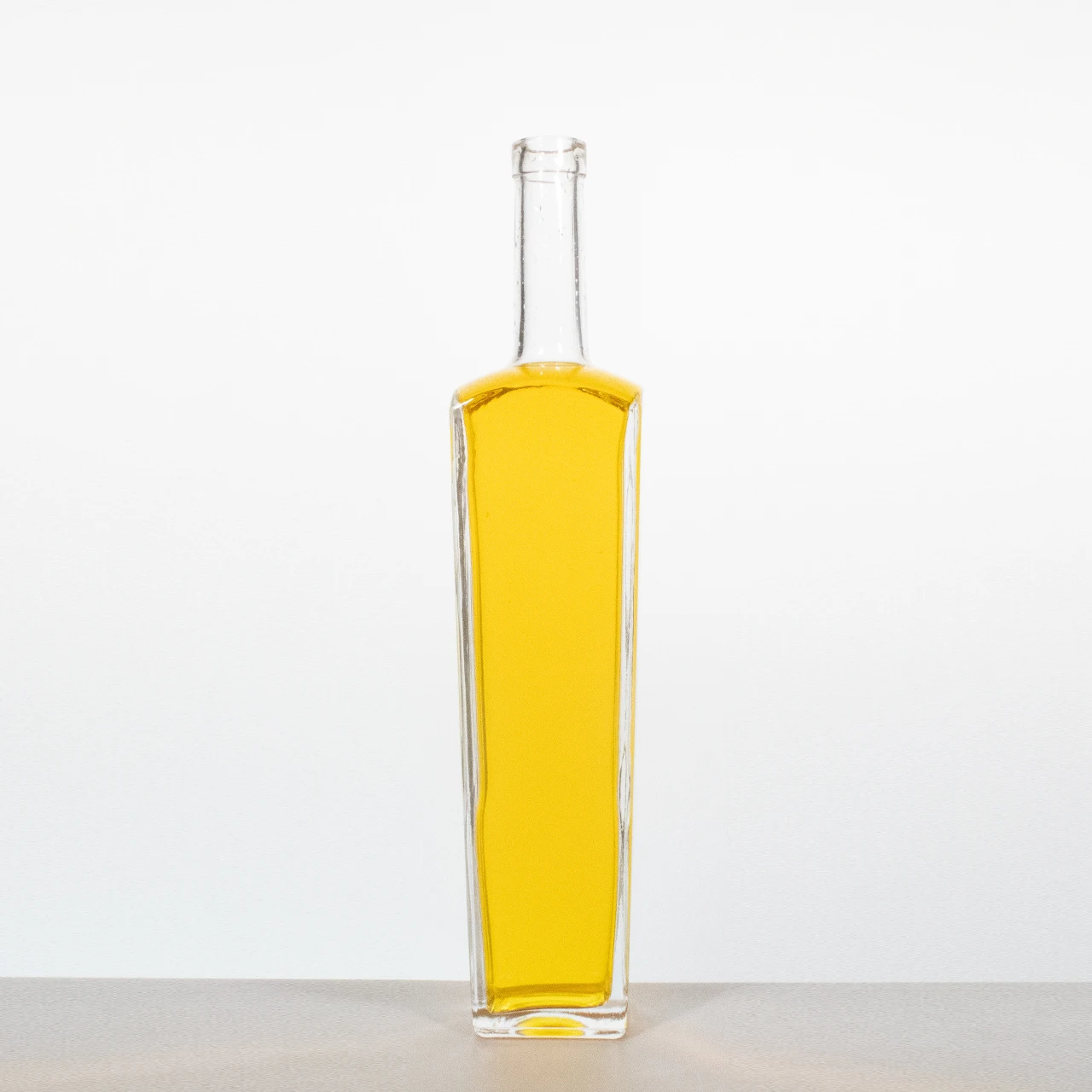 Customized Cork Bottle Stopper Tequila Super Flint Liquor Glass Bottle