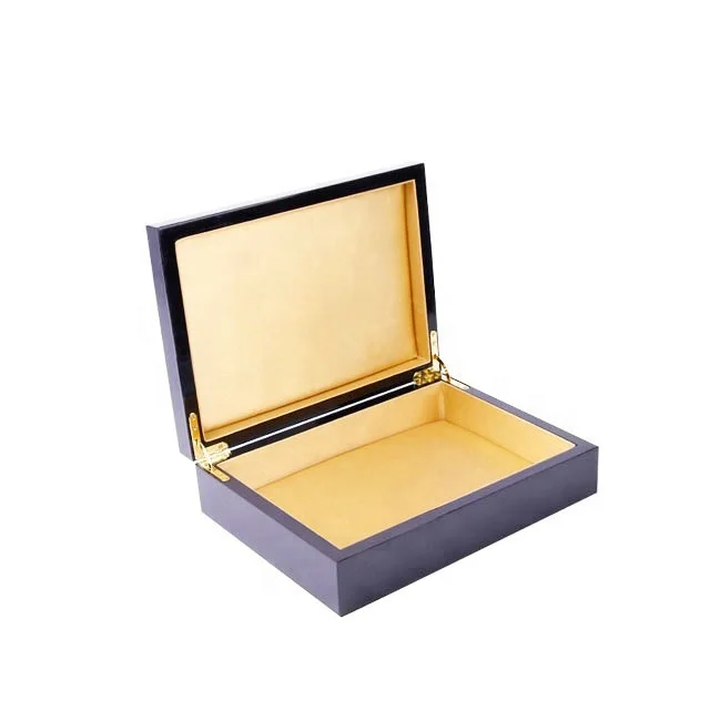 piano black lacquer finish luxury wooden chocolate packaging box dubai