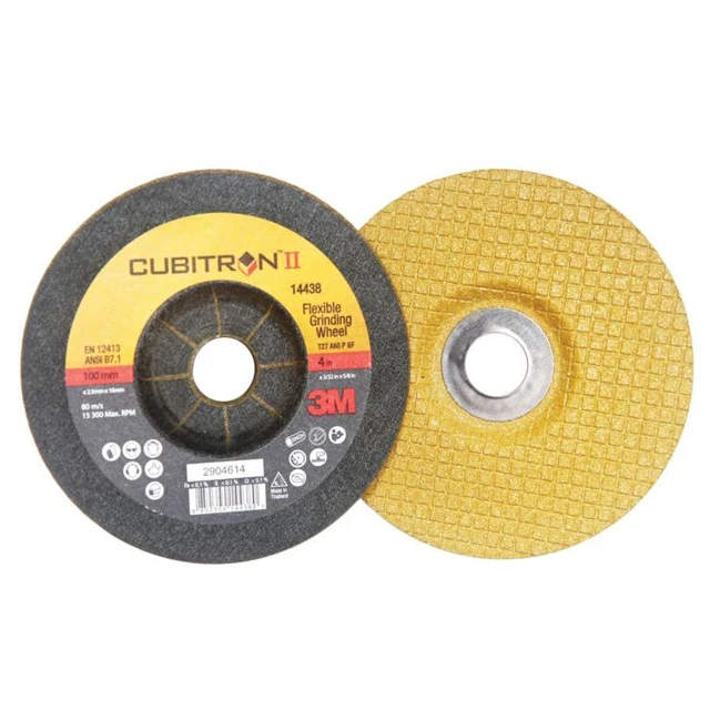 3M Cubitron II Flexible Grinding Wheel for metal