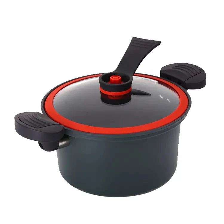 Newly upgraded Korean-style micro-pressure soup pot universal multi-function pressure cooker