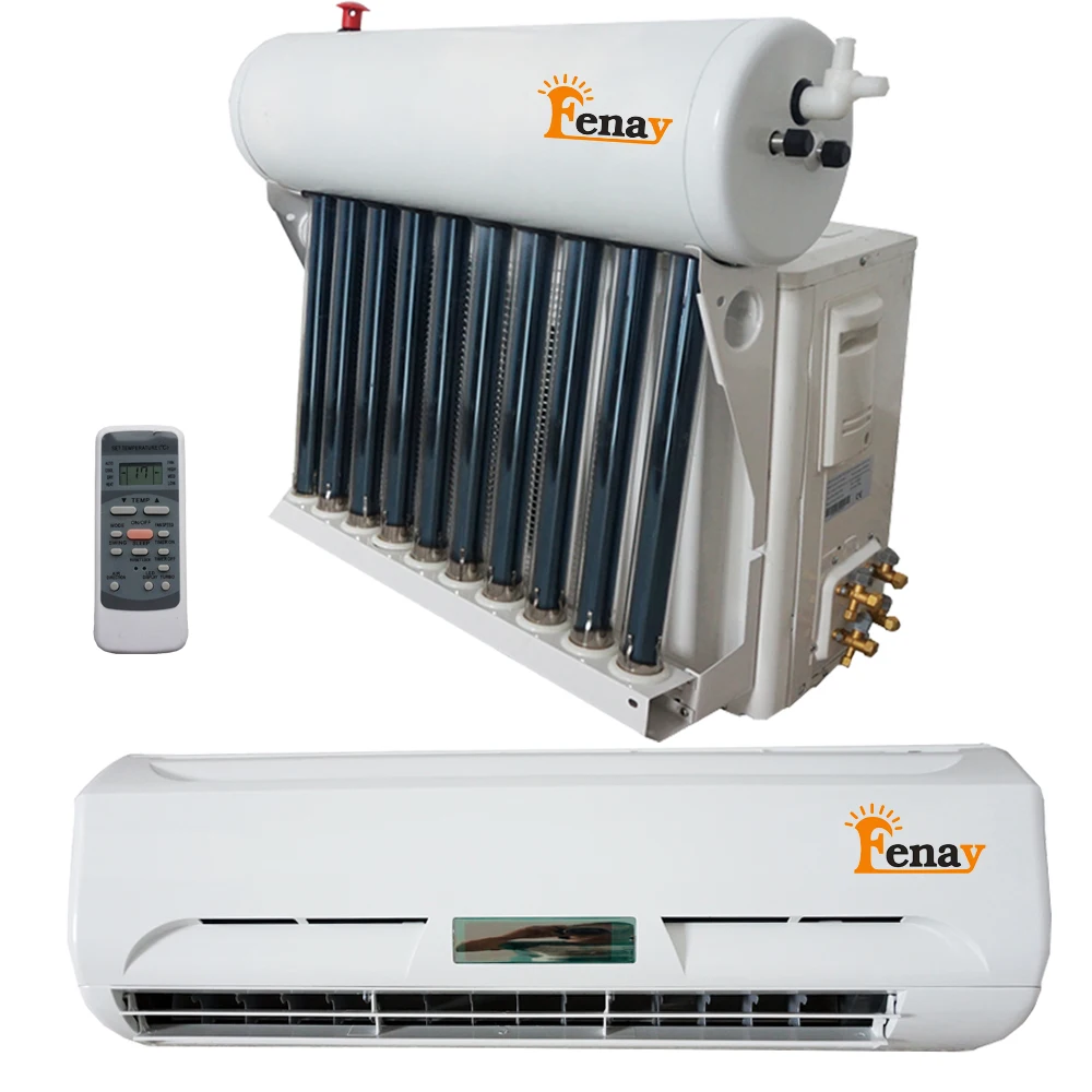 Горячий продавать дешевые цены 0 75 тонн 1 HP 9000BTU гибридный солнечный AC единицы воздушный Кондиционер для волос
