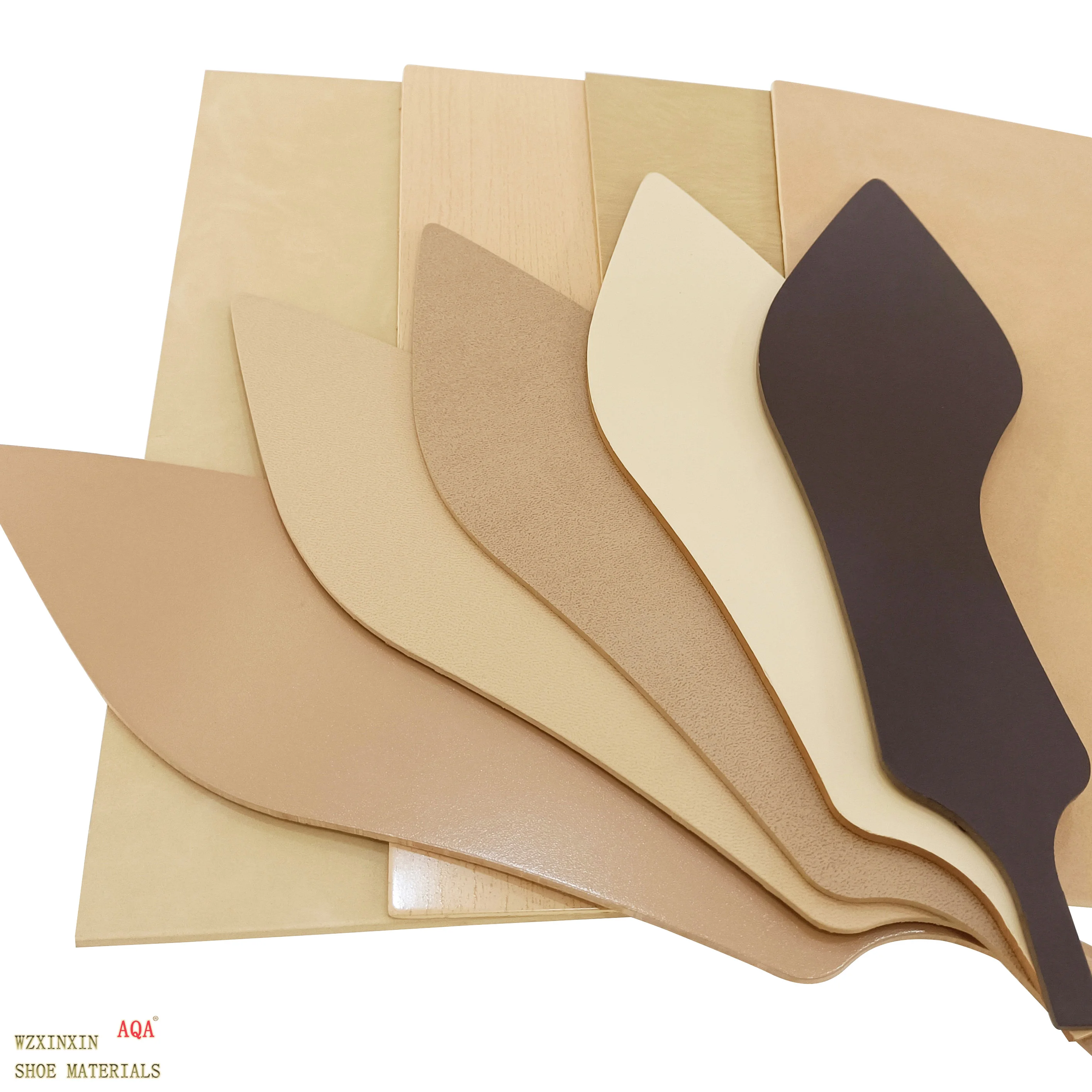 Shoe sole material rubber outsole sheet beige color and red color sheet for lady high heel shoes