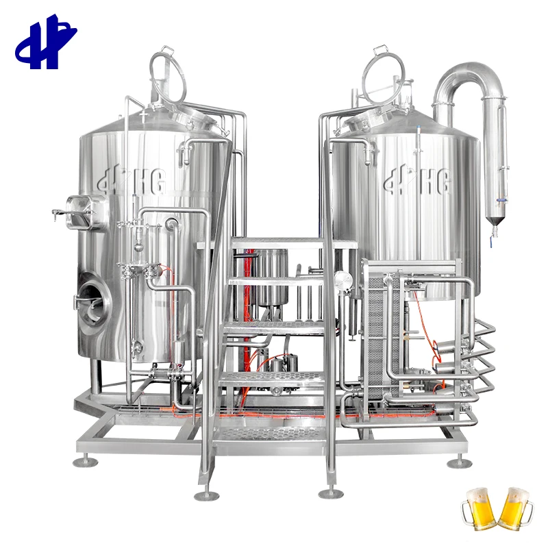 300L 500L  600L Beer Brewing Equipment Brewery Vessel Brewing Fermenter Bioreactor For CE