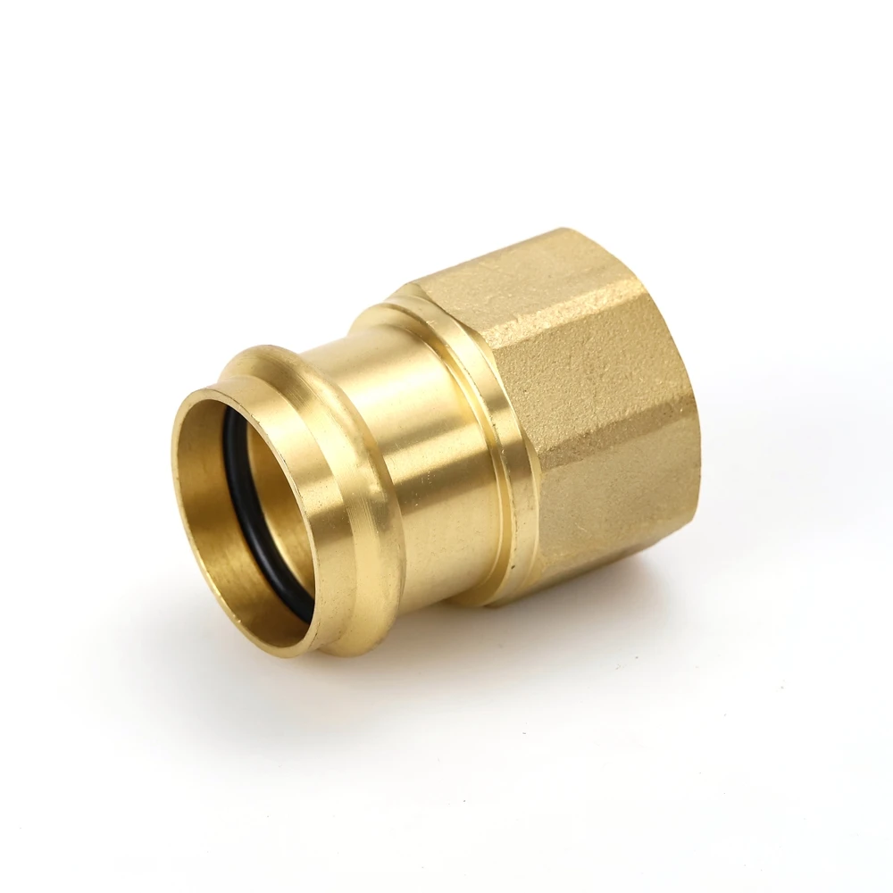 Hengshi US market C46500 1/2 inch to 4 inch high quality Press Brass ball valve