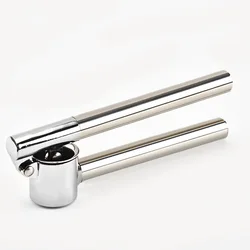 Garlic Press Mincer Ginger Crusher Peeler Squeezer Heavy Duty Stainless Steel	multifunctional garlic press