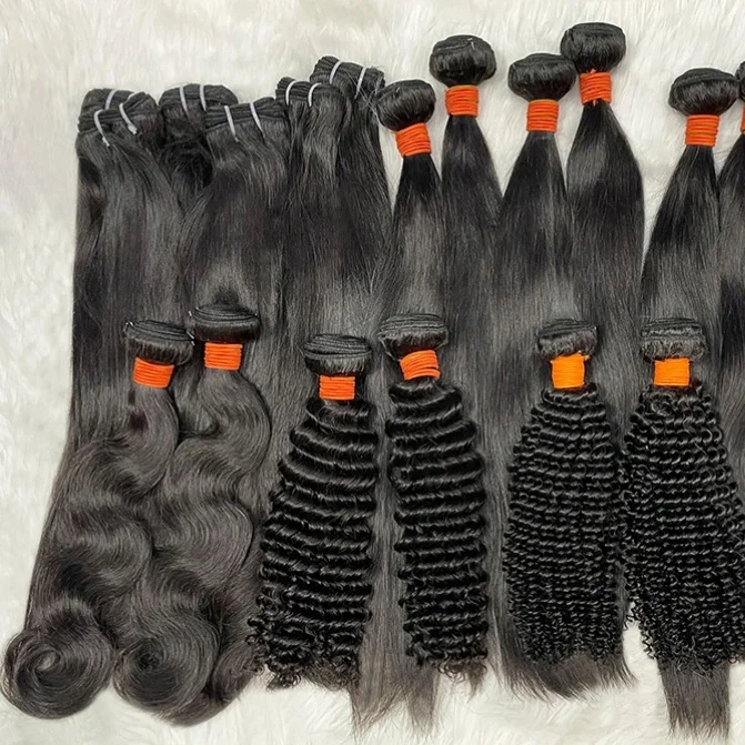 Wholesale Hair Bundles Peruvian Natural Brazilian Remy Hair Weft Vietnamese Unprocessed Raw Virgin Wig 100% Natural Hair