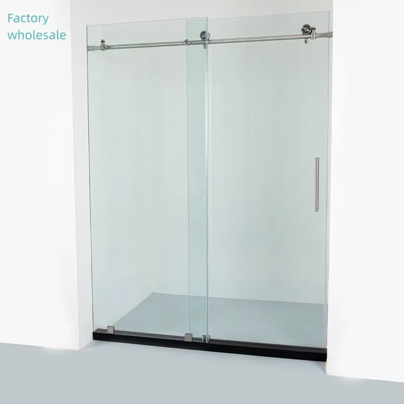 AS029D sliding shower door China Factory Hot Sale Cheap Bathroom Tempered Glass Door shower Room Enclosure