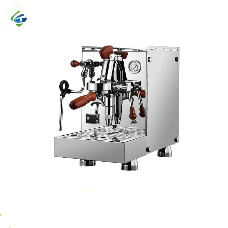 Smart Electric Italian Coffee Maker Espresso Syphon Automatic Programmable Multifunctional Stainless Steel Housing Car Use US