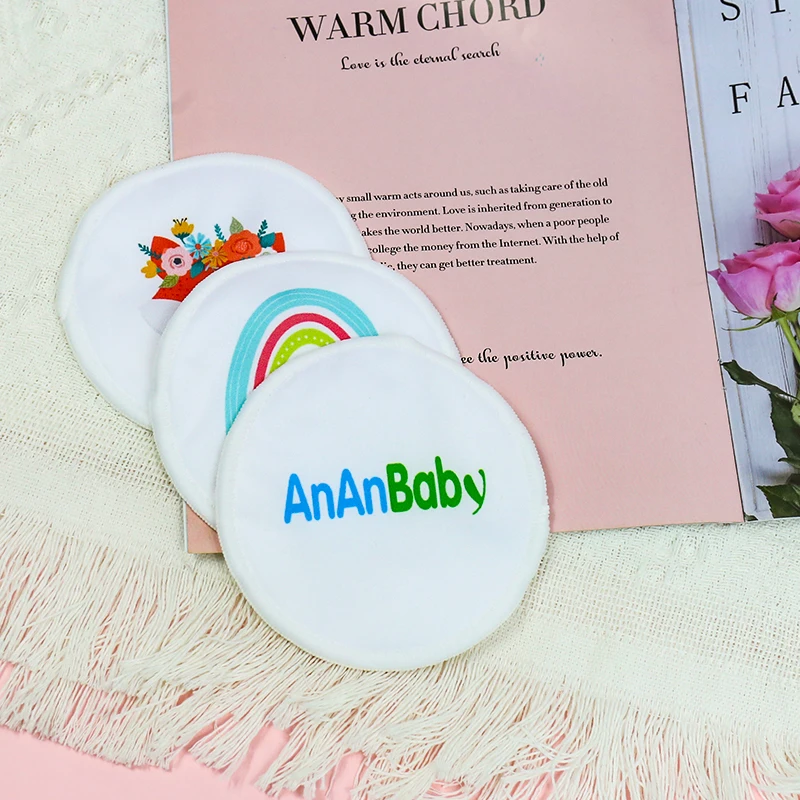 Ananbaby Wholesale Adult Nursing Pads Reusable Washable Nursing Pads For Breast Feeding Bamboo Nursing Pads Bra