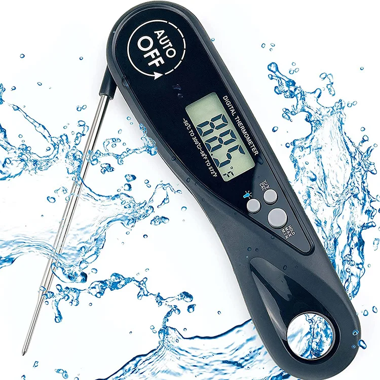 Digital Meat Thermometer for Cooking and Grilling - Instant Read Food Thermometer with Probe