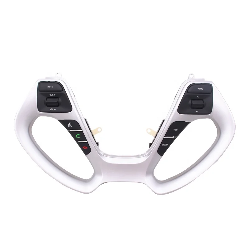 For 2015-2016 Kia rio3 K2 audio control multi-function steering wheel button switch 96700-4Y500 silver
