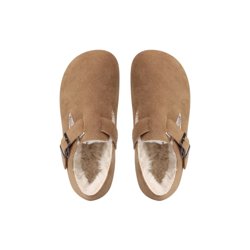 2023 Winter Warm Plush Shoes Sneakers Fashion Slip-on Birken  stock  Designers Casual Shoes for Women