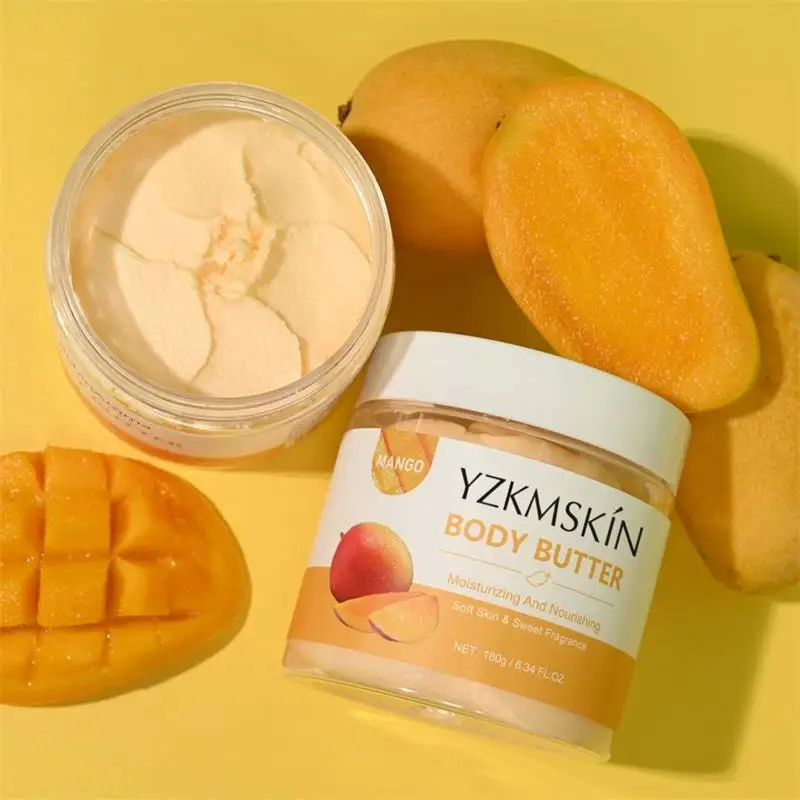 Private Label Vegan Custom Formula Natural Vanilla Moisturizing Shea Whipped Watermelon Cocoa Cream Rainbow Body Butter