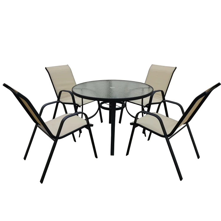 Home Place Dining Set 4 Chair Patio Furniture Garden Table and Chair Furniture Dining Sets
