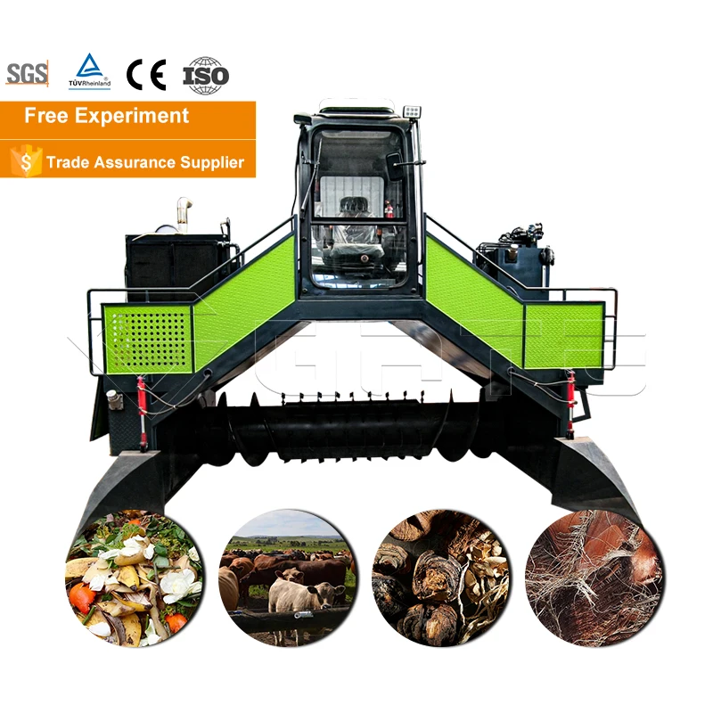 GATE Large Household Waste Small Compost Turner  Fertilizer Compost Making Machines Organic Fertilizer Kitchen Waste Turner