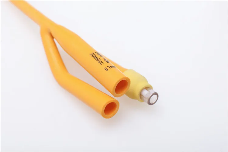 SUNWARD SWE40UB Excavator Tiemann Urinary Catheter Tube Holder Latex Foley Catheter/ 3 Way Urine Drainage