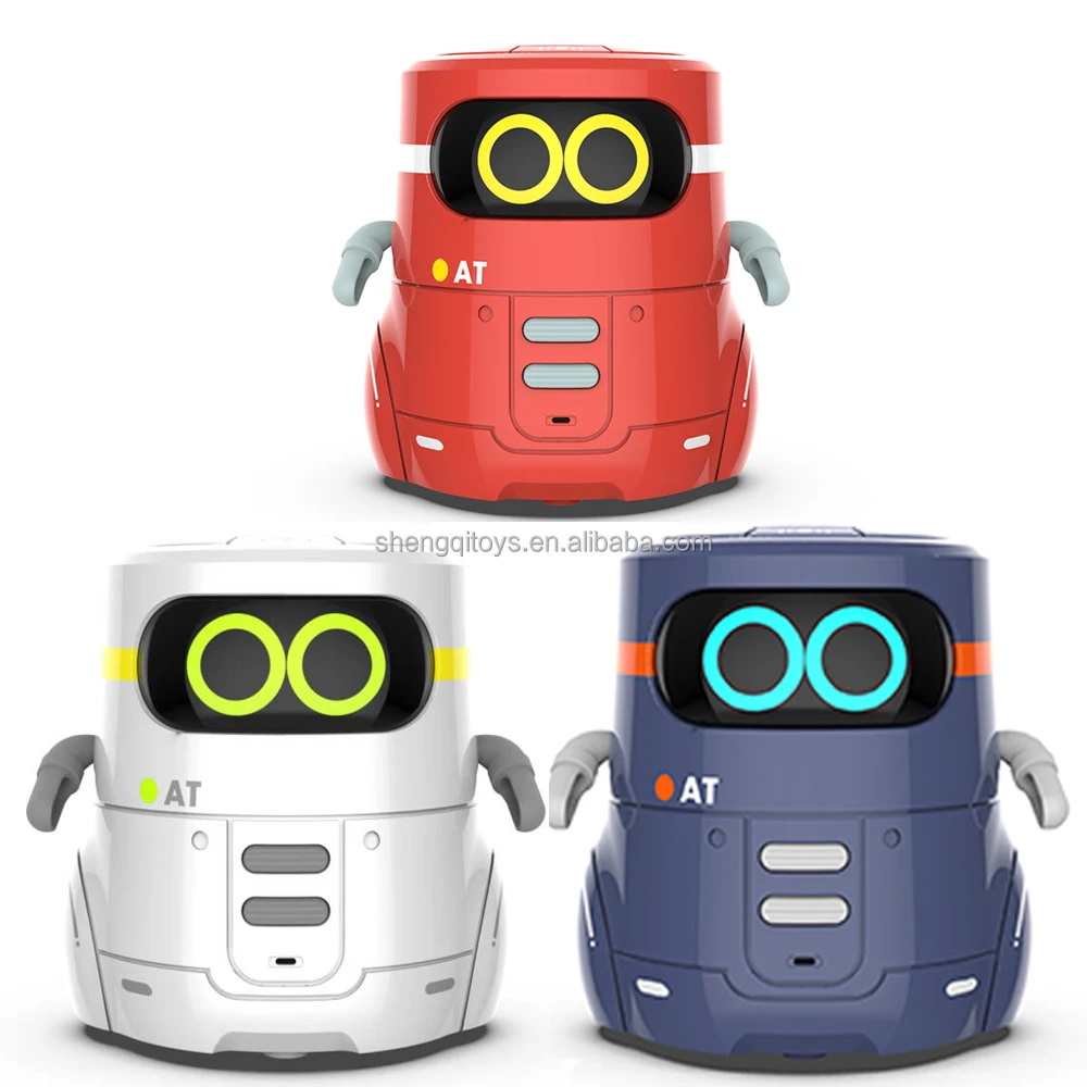 LK Toys Robot Interactive Robot Companion Smart Talking Robot with Voice Control Touch Sensor Dancing Singing Recording Repeat
