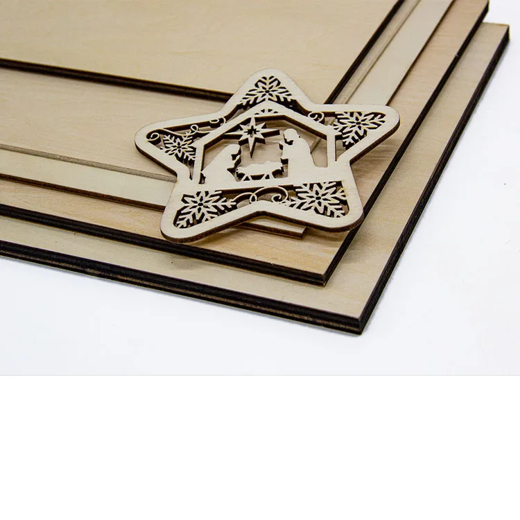 Фанерный лист из липы авиационного класса для лазерной резки материал рукоделия