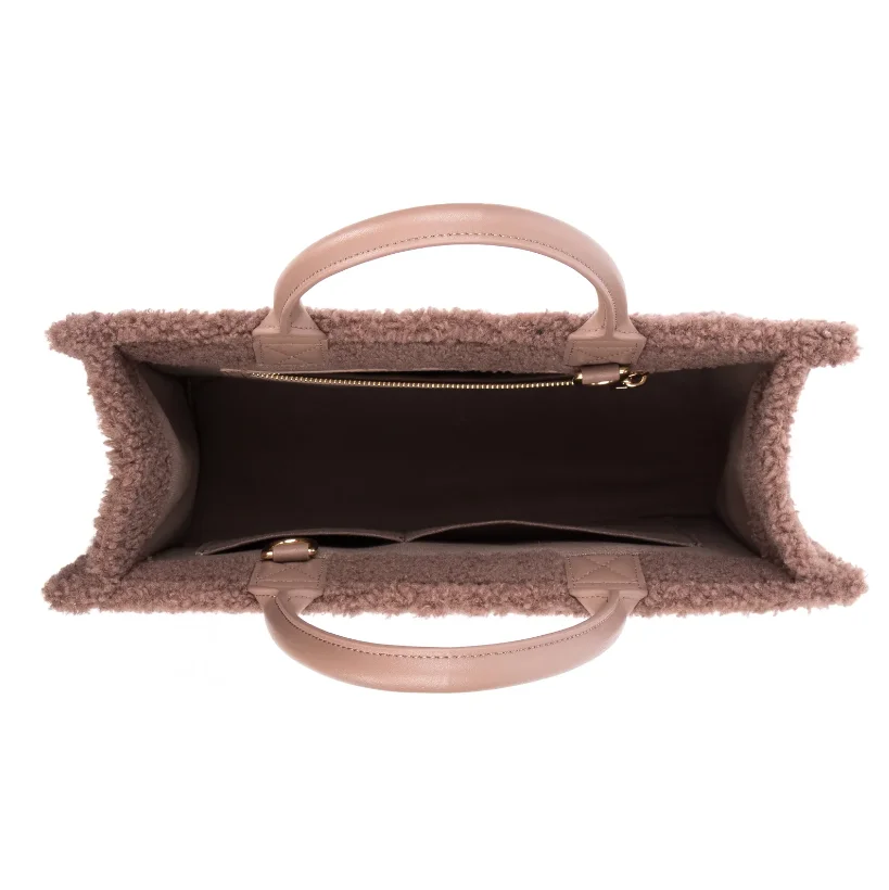 factory Hot sale Teddy Tote Bag Sherpa Tote Bag  Fashion Tote