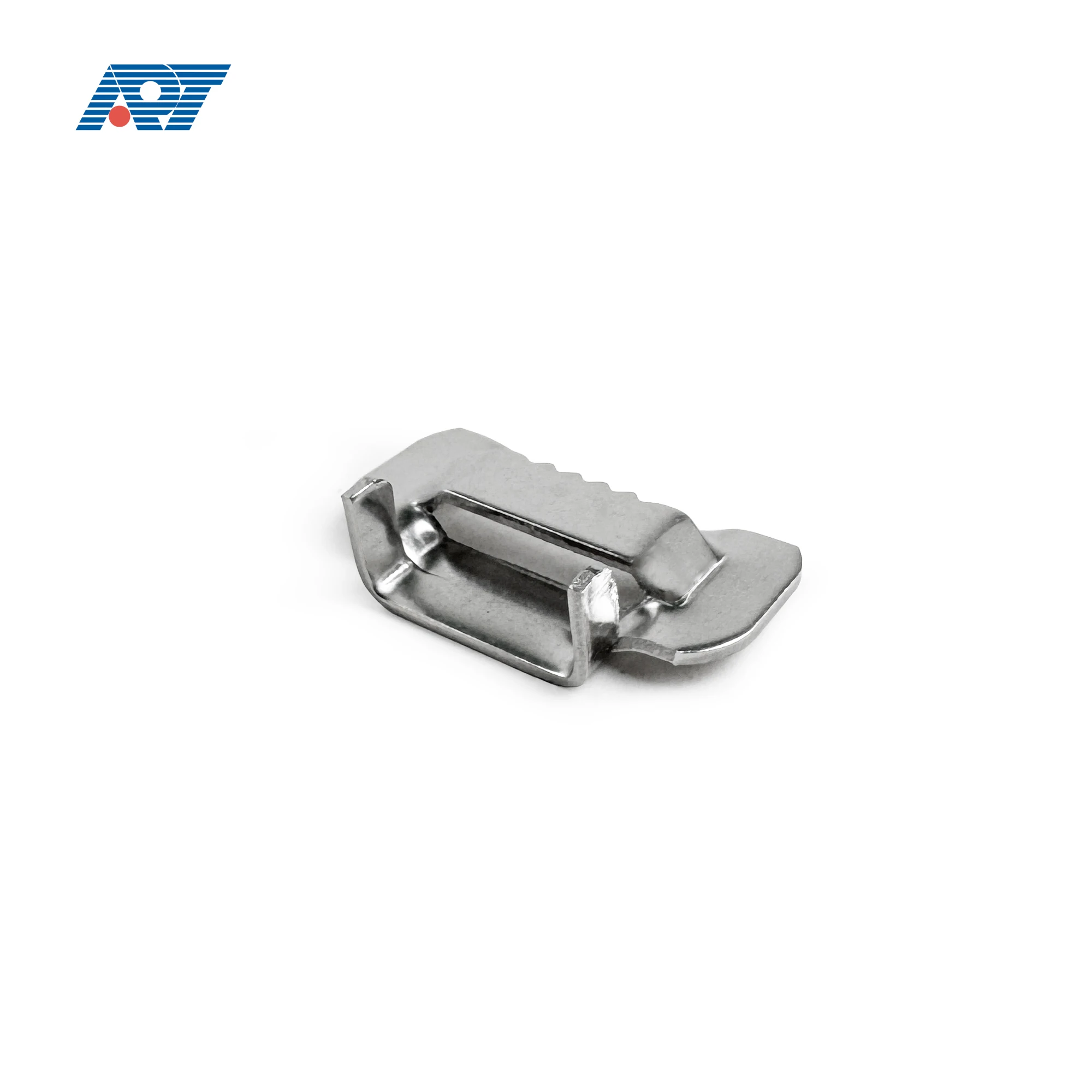 3/4 5/8 stainless steel buckle tooth type banding cable tie buckle 2 inch metal tight clamp cable tie buckle