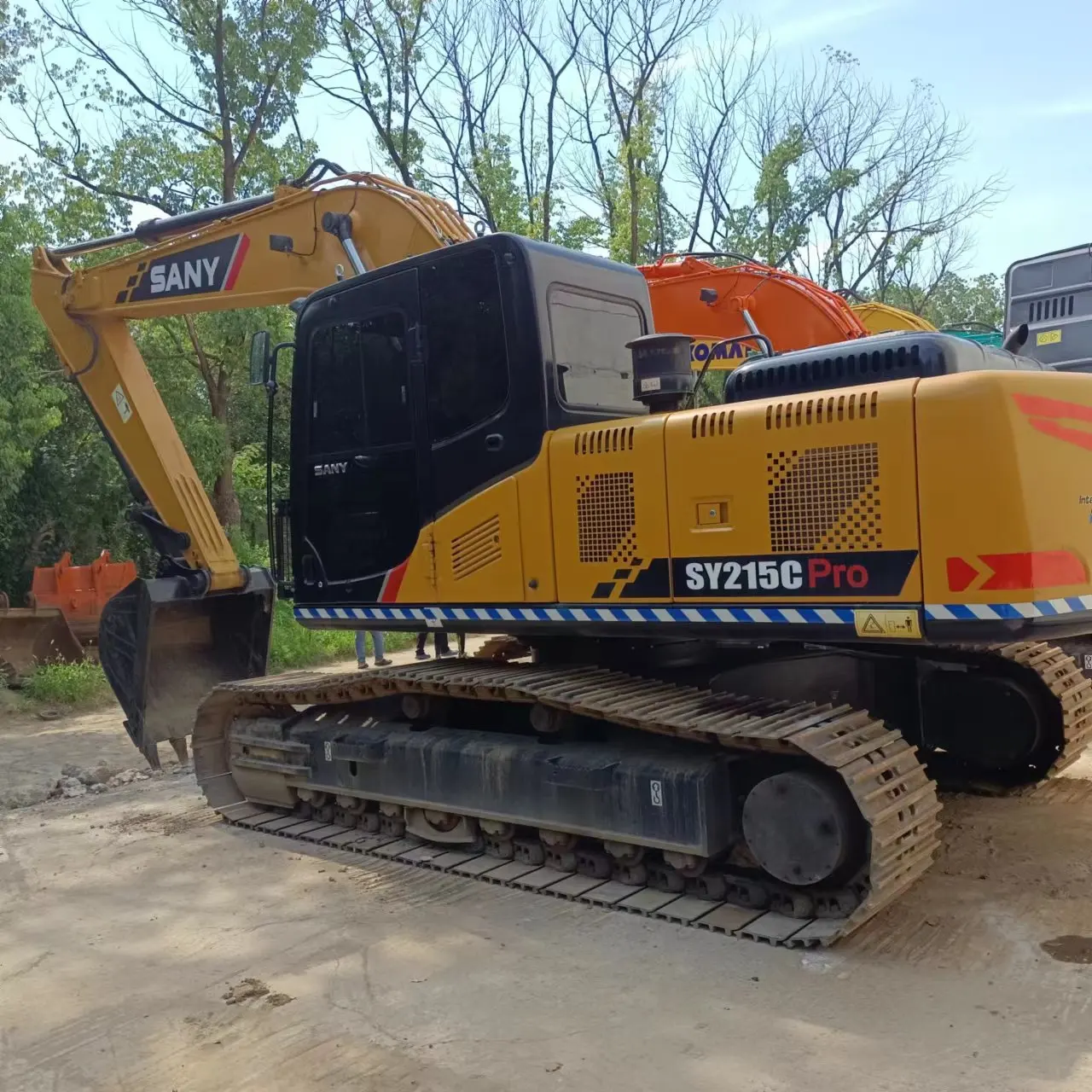 Highly recommend Used SY215C pro Excavator with perfect quality SANY Excavators Used SY215C pro is free shipping