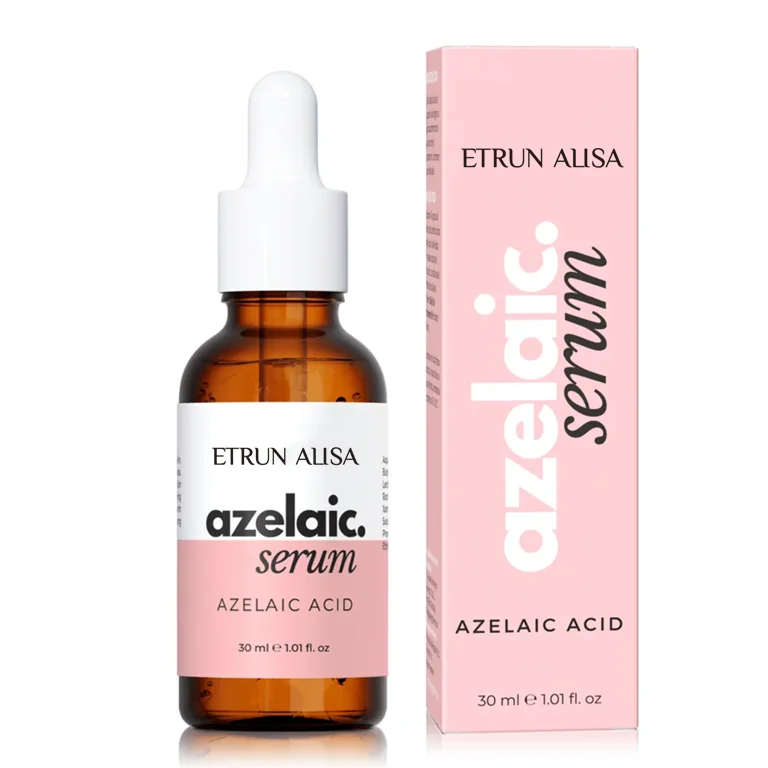 ETRUN ALISA Private Label Natural Azelaic Acid Serum Anti-redness Acne Reduces Hyperpigmentation Spots Controls Sebum Serum
