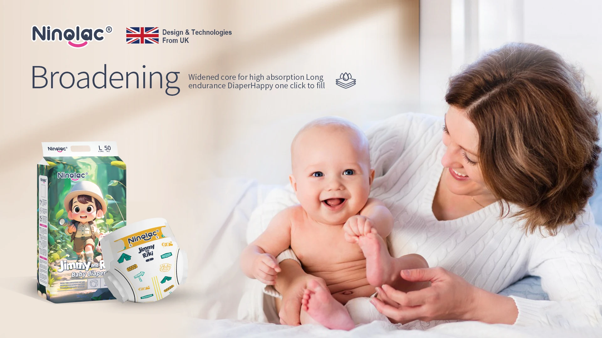 Pants Diapers for Baby Disposable SAP Training and Coterie Diapers Wholesale Price with Non-Woven Top Quality Baby Products