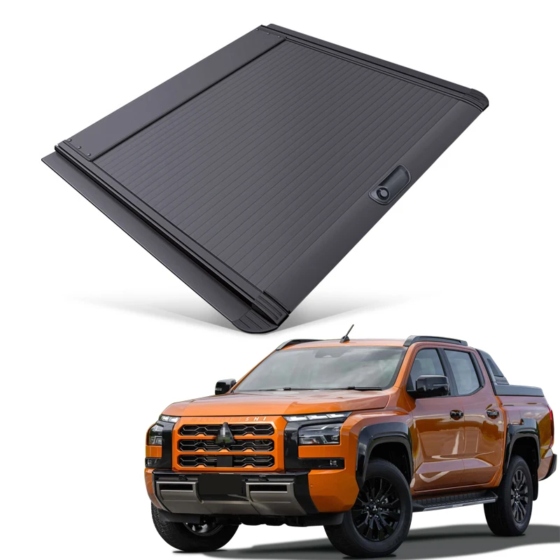 Car Parts Roller Lid Up Pick Up Truck Aluminium Alloy Tonneau Cover For MITSUBISHI Triton GSR L200 2019-2024