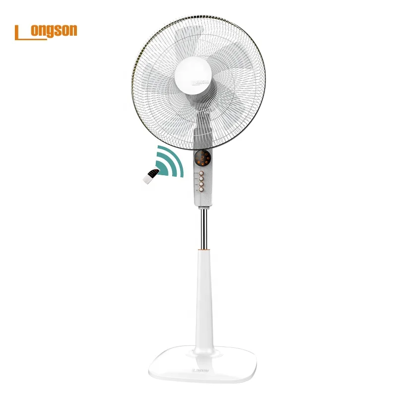 Digital Remote Control Pedestal Fan Ventilador 16 Inch Stand Fan With Remote Control