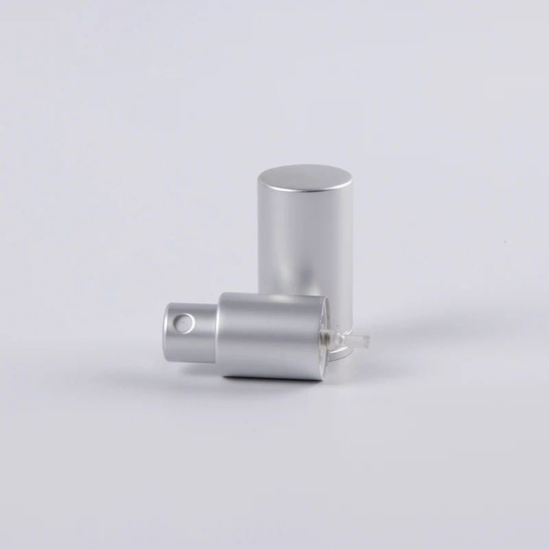 Three-piece aluminum bayonet multi-color spray cover cosmetic perfume bottle spray head pressure spray head