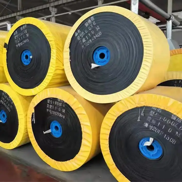 EPDM heat resistant rubber conveyor belt for steel smelting plant