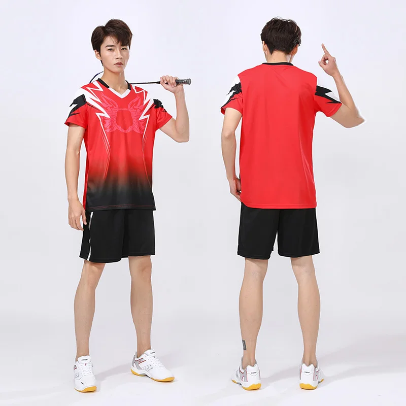 Sublimated Jersey Table Tennis tops Volleyball Uniform Design Custom Tracksuit Badminton Wear