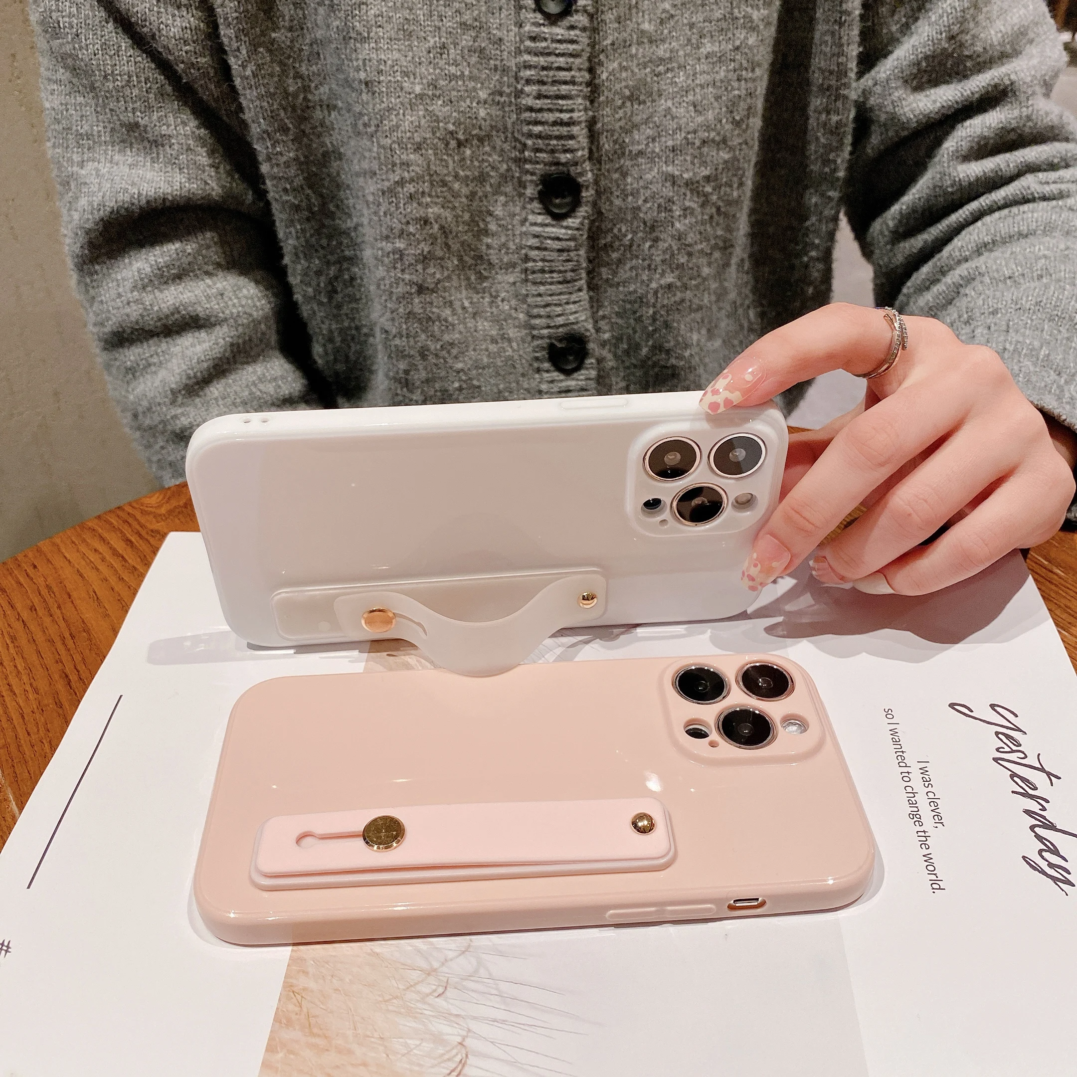 Silicone Cover For iPhone 13 12 Pro Max 11 Pro Max Case For iPhone X R Xs Xr 7 8Plus luxury Plating Case for iPhone 11 Cover